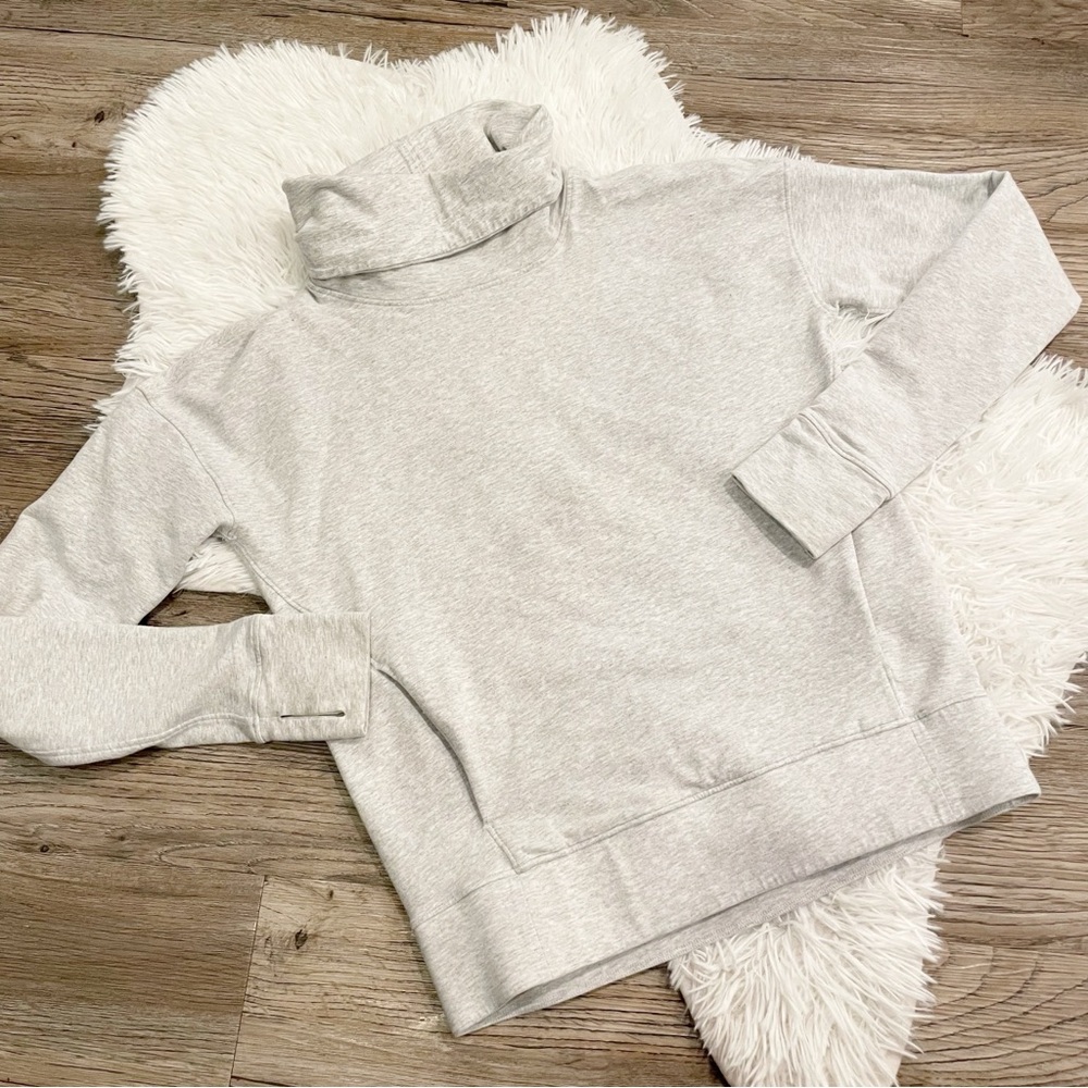 lululemon athletica Gray Sweatshirt